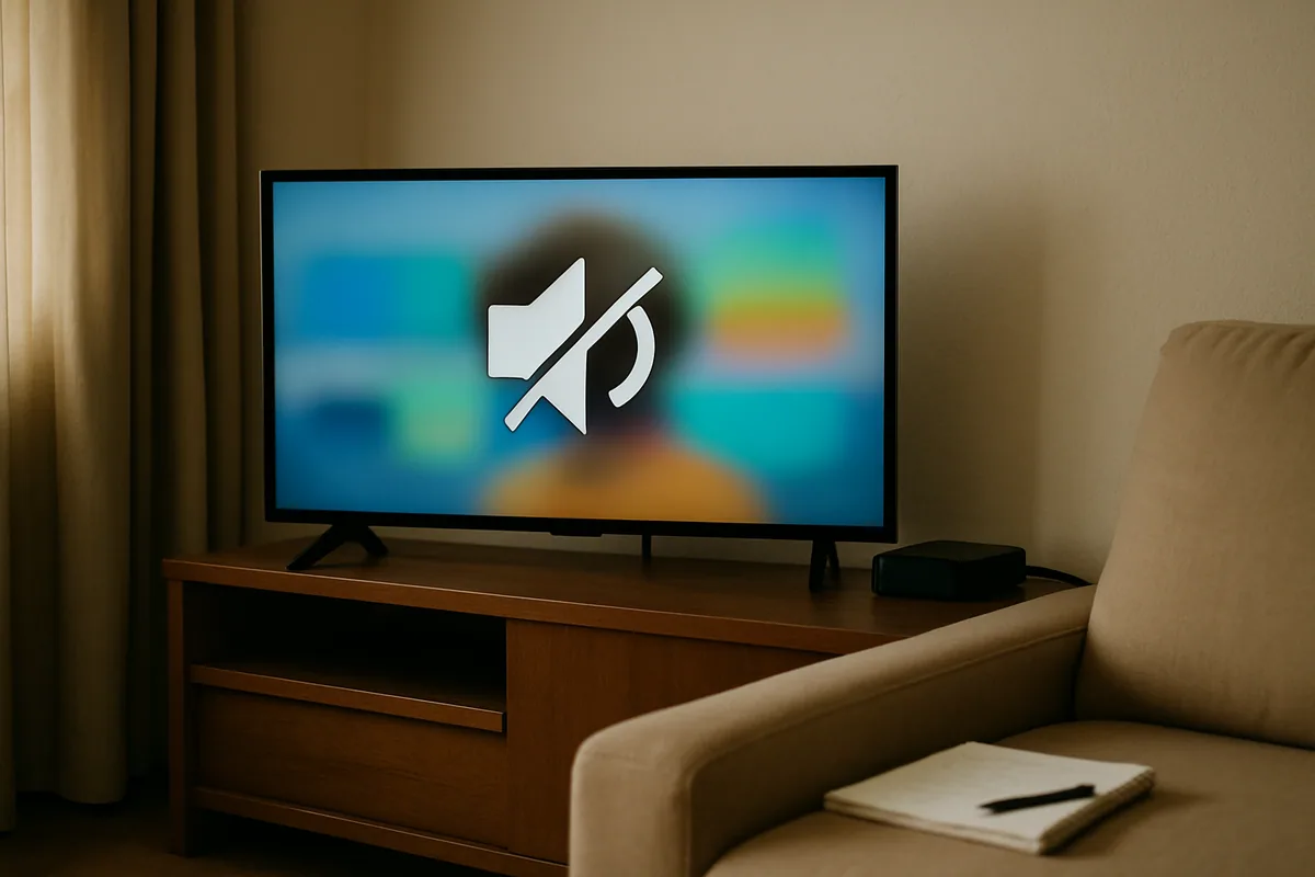 Smart TV Sem Som: 7 Causas e Como Resolver em 2026