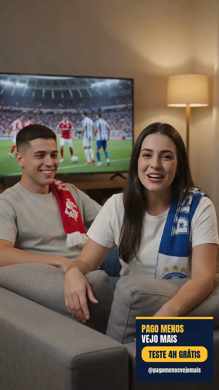 Gre-Nal em casa, família junta